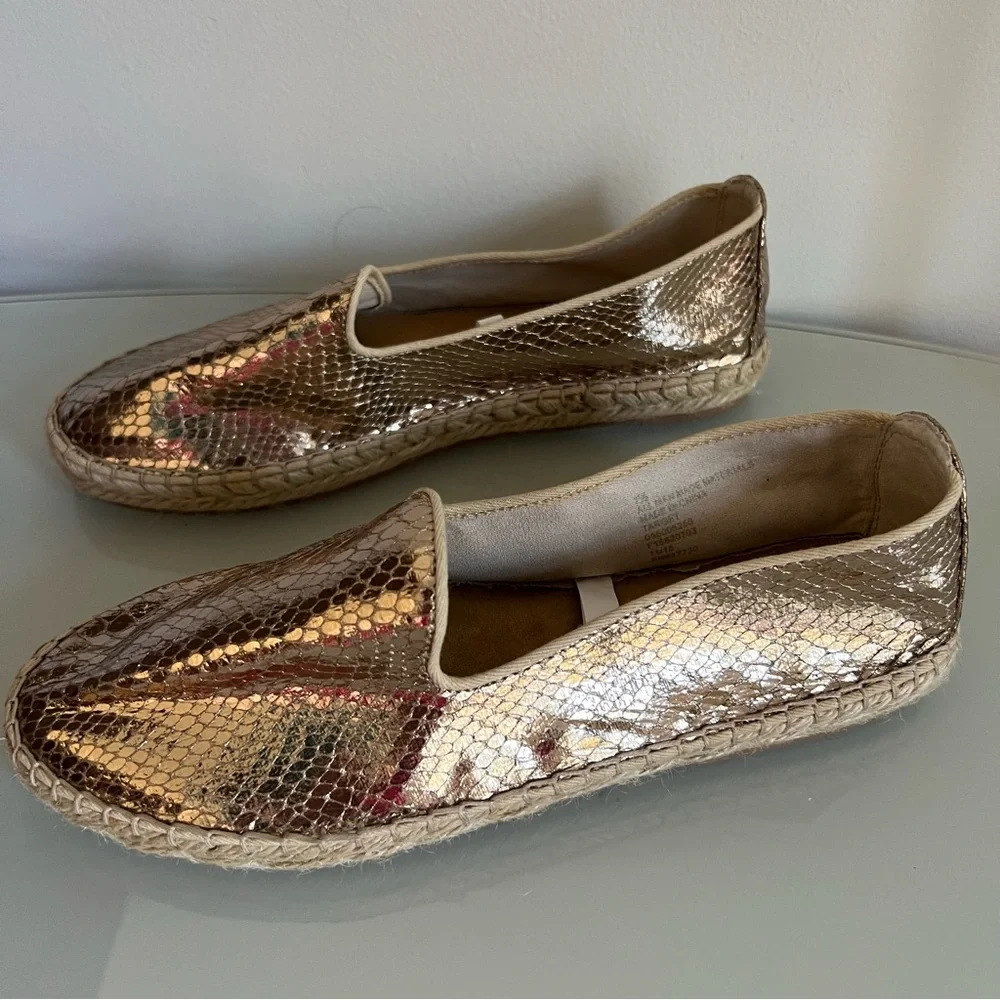 DV by Dolce Vita Gold Espadrilles